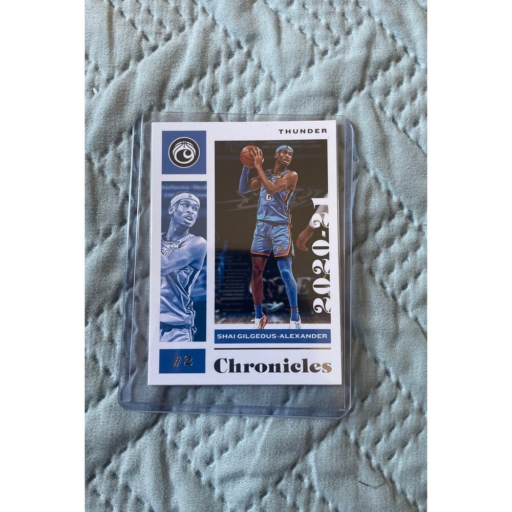 Shai Gilgeous-Alexander Oklahoma City Thunder Basketball Card Panini
